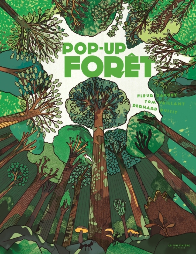 POP-UP FORET - Fleur Daugey, Bernard Duisit, Tom Vaillant - MARTINIERE J