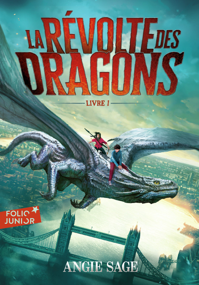 La Révolte des Dragons - Angie Sage, Julie Lopez - GALLIMARD JEUNE