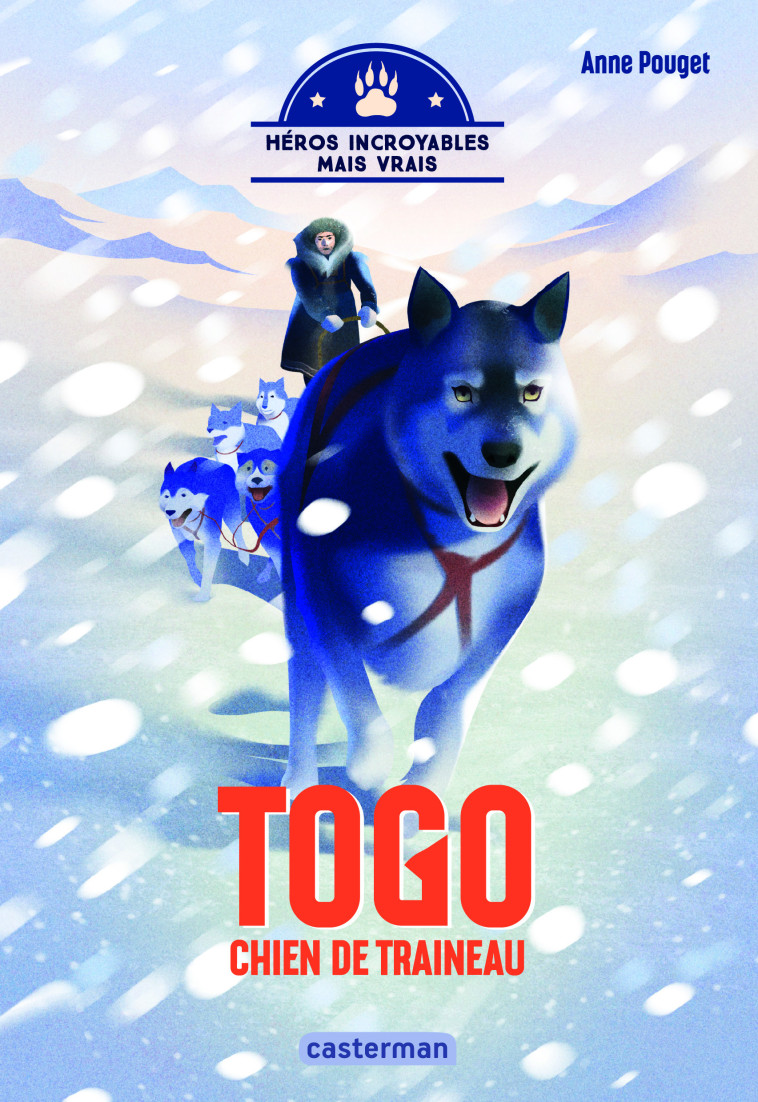 HEROS INCROYABLES MAIS VRAIS - TOGO, CHIEN DE TRAINEAU - Anne Pouget - CASTERMAN