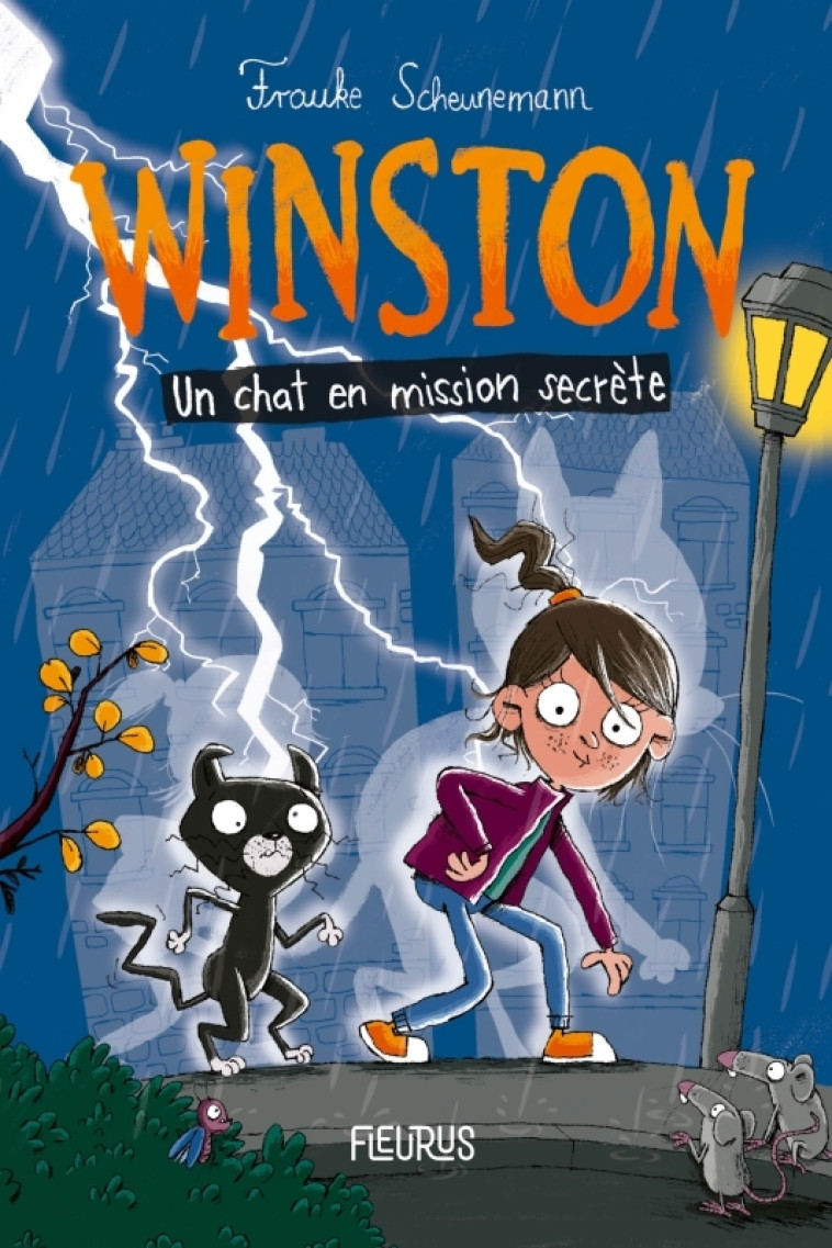 Winston, un chat en mission secrète - Frauke Scheunemann, Frauke Scheunemann - FLEURUS