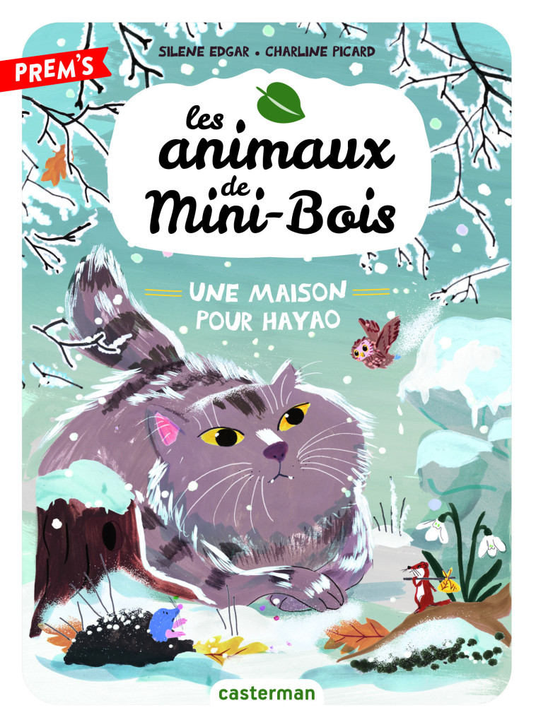 LES ANIMAUX DE MINI-BOIS - VOL05 - UNE MAISON POUR HAYAO - Silène Edgar, Charline Picard - CASTERMAN