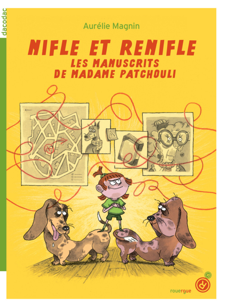 NIFLE ET RENIFLE - LES MANUSCRITS DE MADAME PATCHOULI - Aurélie Magnin, Emma Constant - ROUERGUE