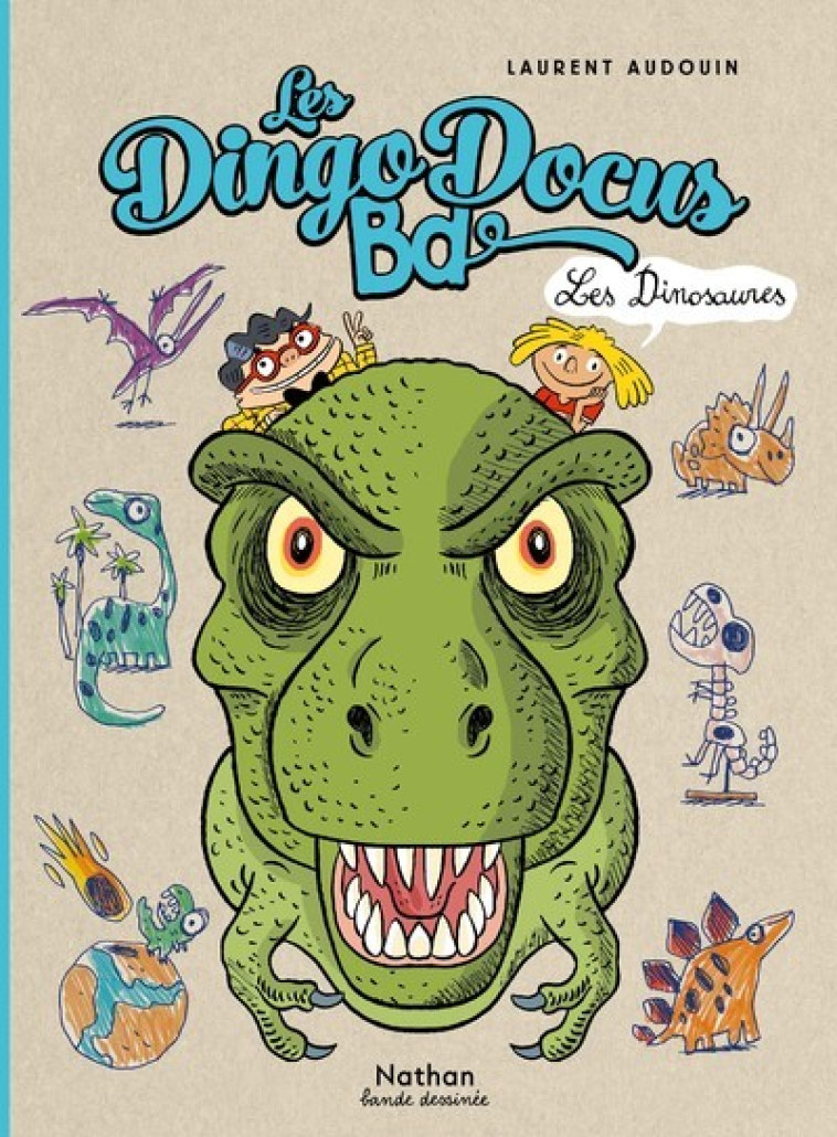 DINGODOCUS BD - LES DINOSAURES - Laurent Audouin - NATHAN