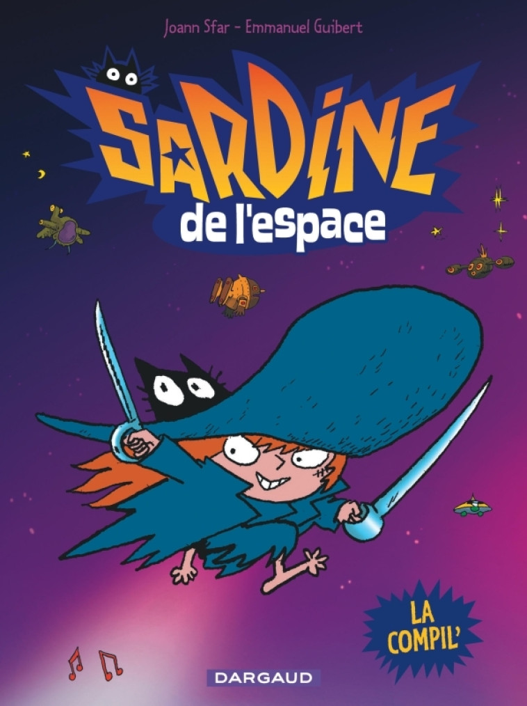 Sardine de l'espace Compilation - Sfar Joann Sfar Joann, Guibert Emmanuel Guibert Emmanuel,  Sfar Joann,  Guibert Emmanuel - DARGAUD