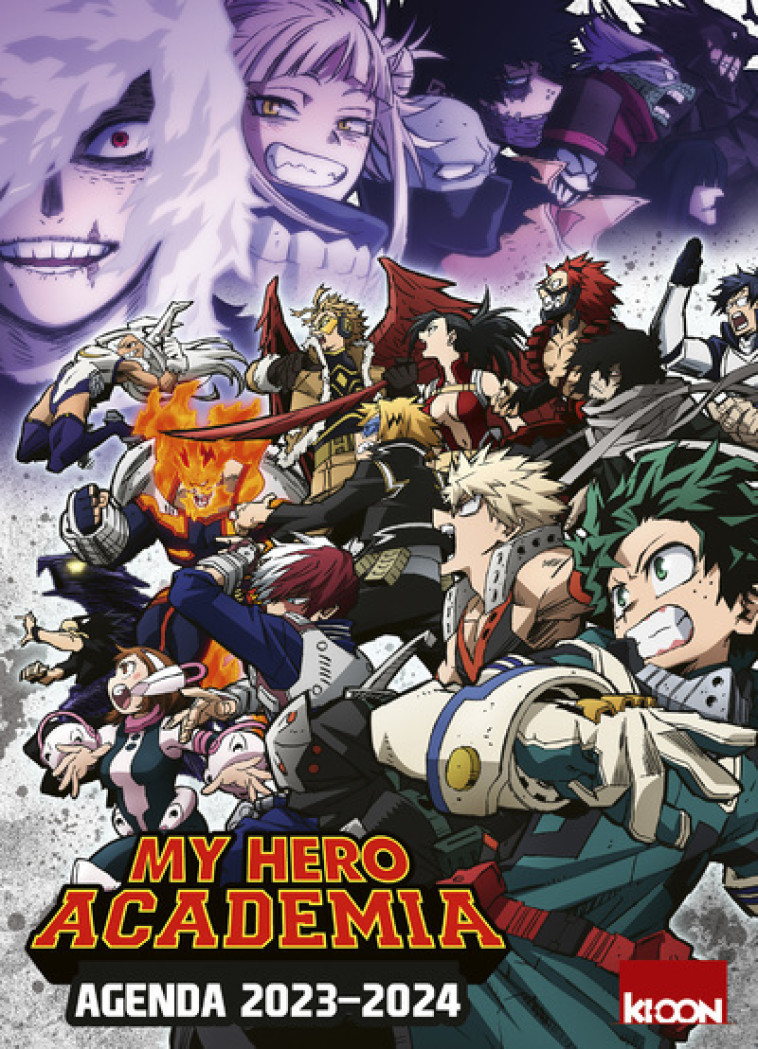 AGENDA MY HERO ACADEMIA 2023-2024 - Kohei Horikoshi - KI-OON