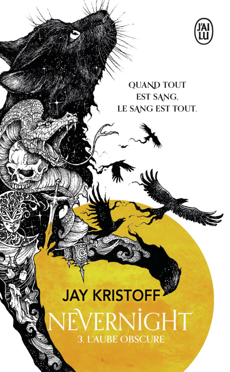 Nevernight - Jay Kristoff, Sébastien Guillot - J'AI LU