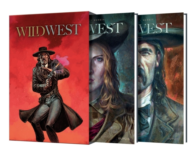 FOURREAU WILD WEST T1 + T2 AVEC EX-LIBRIS SIGNE - XXX - DUPUIS