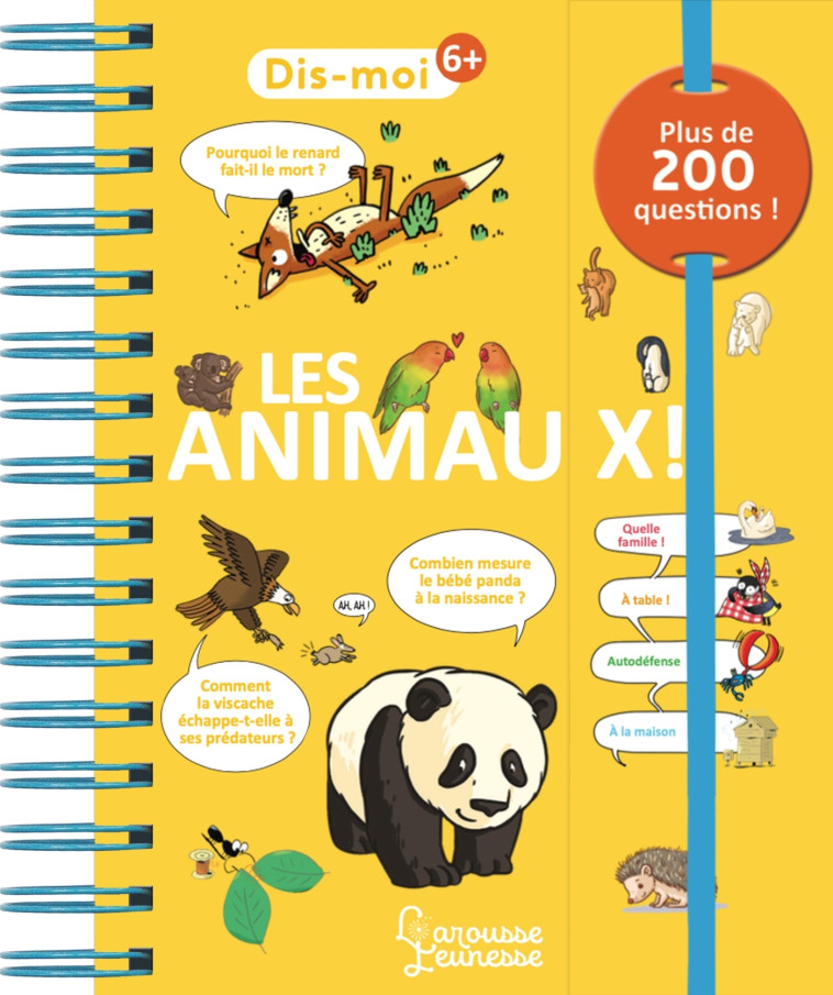 DIS-MOI ! LES ANIMAUX ! -  MULLENHEIM-S - LAROUSSE