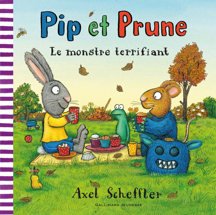 PIP ET PRUNE : LE MONSTRE TERRIFIANT - Axel Scheffler - GALLIMARD JEUNE