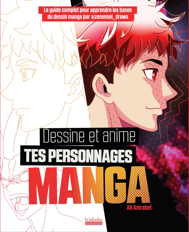 DESSINE ET ANIME TES PERSONNAGES MANGA - LE GUIDE COMPLET POUR APPRENDRE LES BASES DU DESSIN PAR  ZE - Ali Amrabet - HOEBEKE