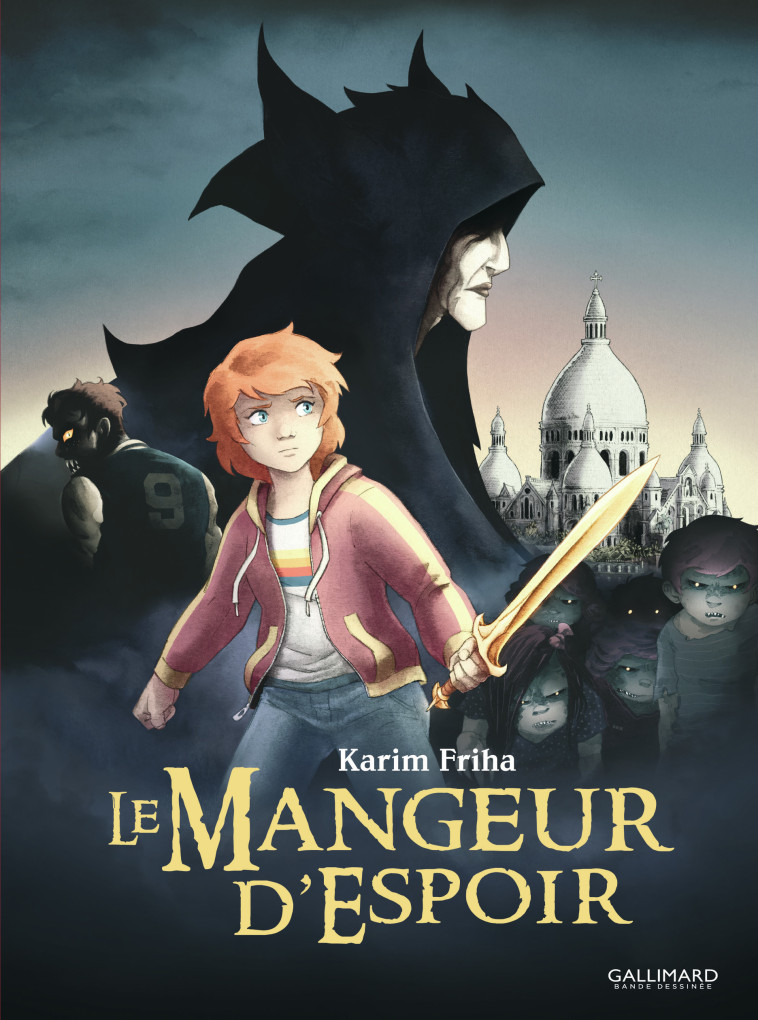 LE MANGEUR D-ESPOIR - Karim Friha - GALLIMARD BD