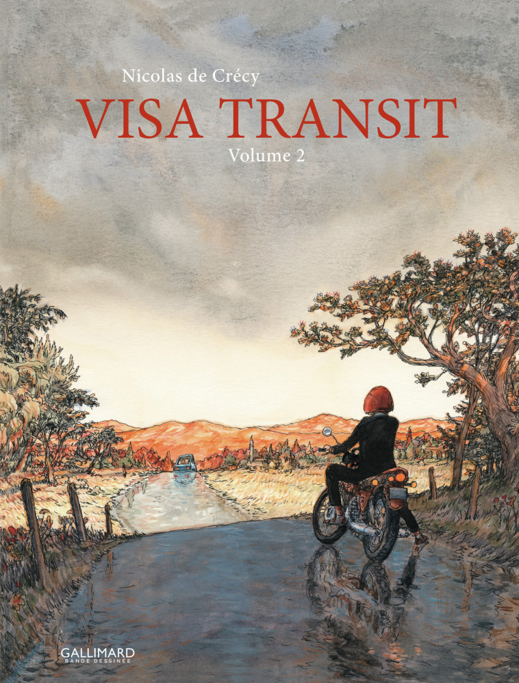 VISA TRANSIT - VOL02 - Nicolas de Crecy - GALLIMARD BD