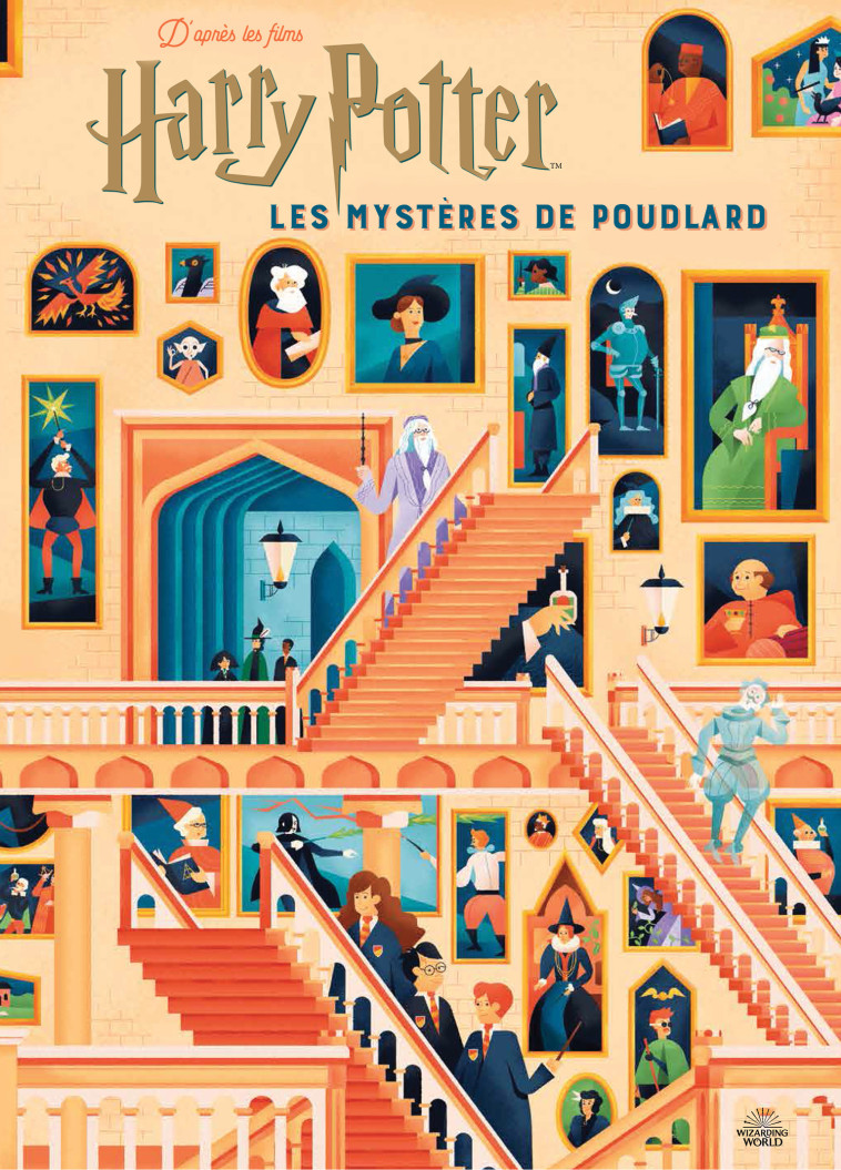 HARRY POTTER - LES MYSTERES DE POUDLARD - LE GUIDE ILLUSTRE - Jody Revenson, Studio Muti, Marie Renier - GALLIMARD JEUNE