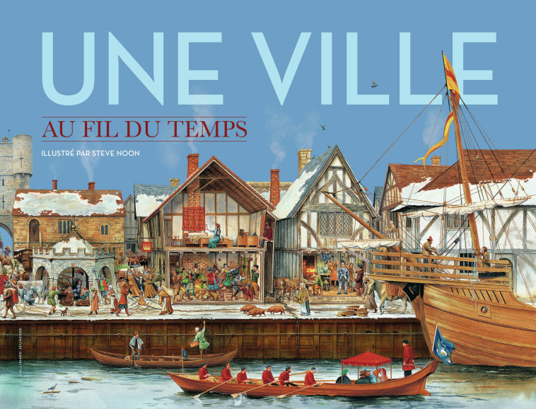 Une ville au fil du temps -  Collectif - GALLIMARD JEUNE