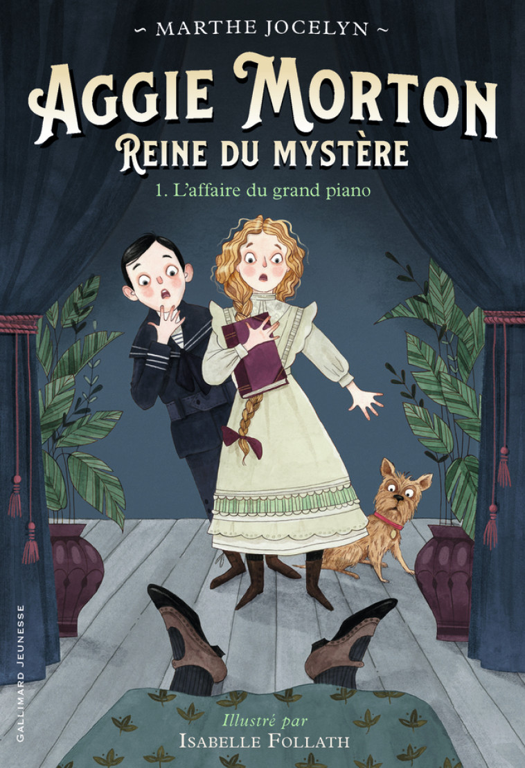 AGGIE MORTON REINE DU MYSTERE - VOL01 - L-AFFAIRE DU GRAND PIANO - Marthe Jocelyn, Isabelle Follath, Marie Leymarie - GALLIMARD JEUNE