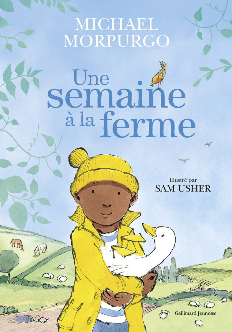 UNE SEMAINE A LA FERME - MICHAEL MORPURGO, Sam Usher, Diane Menard - GALLIMARD JEUNE