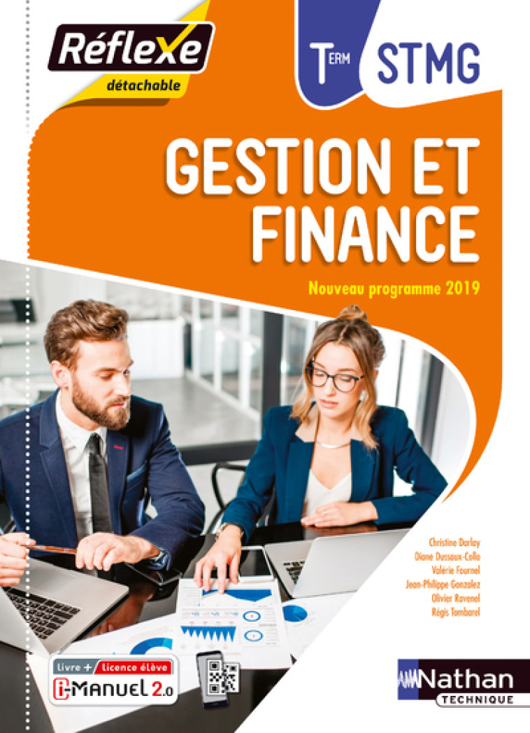 GESTION ET FINANCE TERM STMG (POCHETTE REFLEXE) LIVRE + LICENCE ELEVE - 2020 - Collectif Collectif, Christine Darlay, Diane Dussaux-Collo, Valérie Fournel, Jean-Philippe Gonzalez, Olivier Ravenel, Régis Tombarel - NATHAN