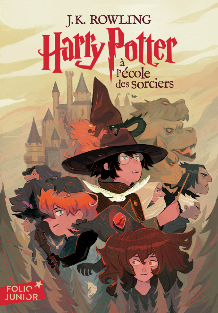 Harry Potter à l'école des sorciers - J.K. ROWLING, Jean-François Ménard - GALLIMARD JEUNE