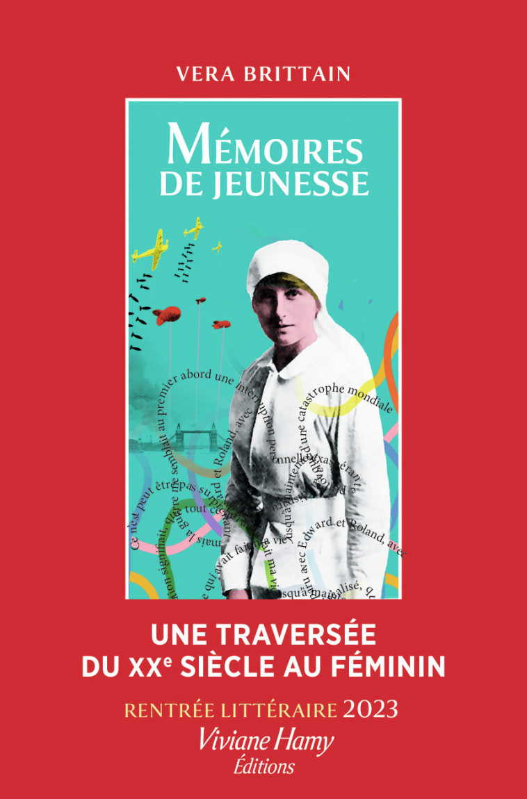 MEMOIRES DE JEUNESSE - Vera Brittain, Josée Kamoun, Guy Jamin - VIVIANE HAMY