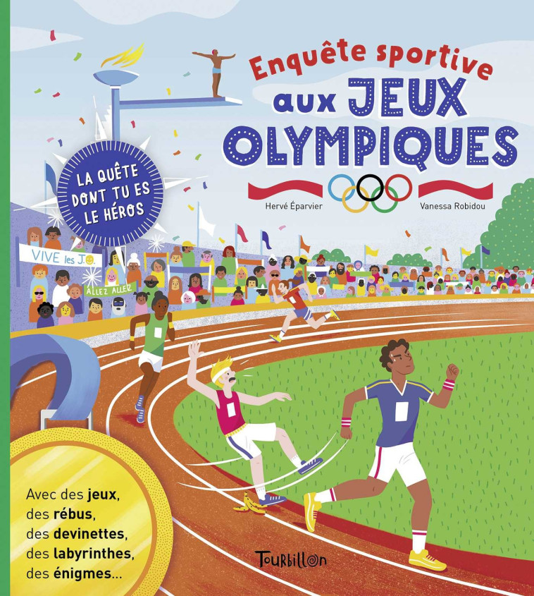 Enquête sportive aux Jeux Olympiques - Hervé Eparvier, Vanessa Robidou - TOURBILLON