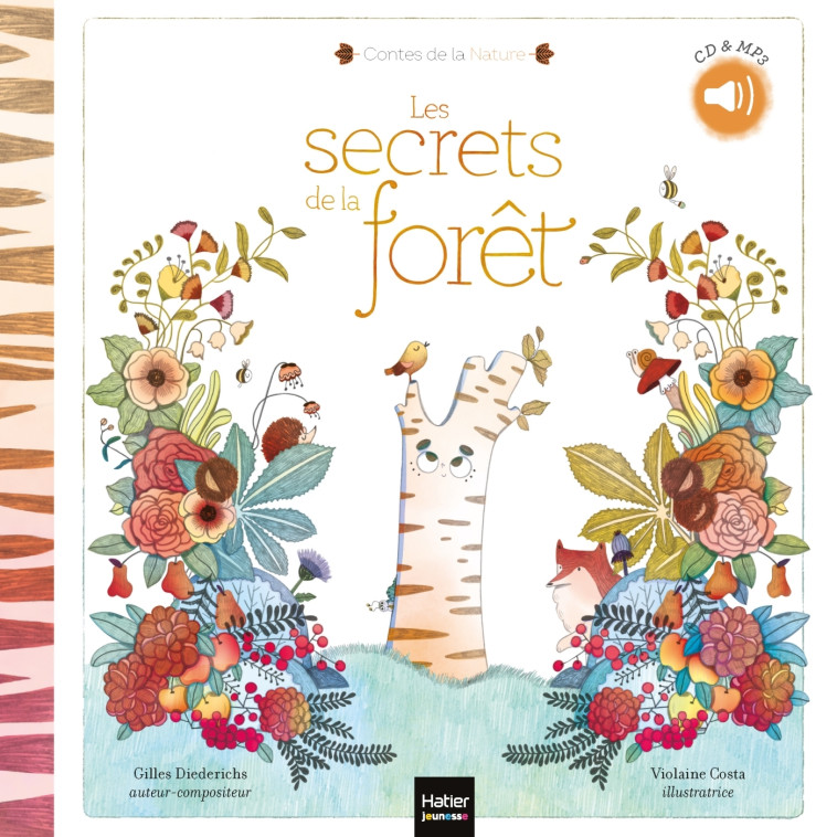 CONTES DE LA NATURE - LES SECRETS DE LA FORET 3/5 ANS - Gilles Diederichs, Violaine Costa - HATIER JEUNESSE