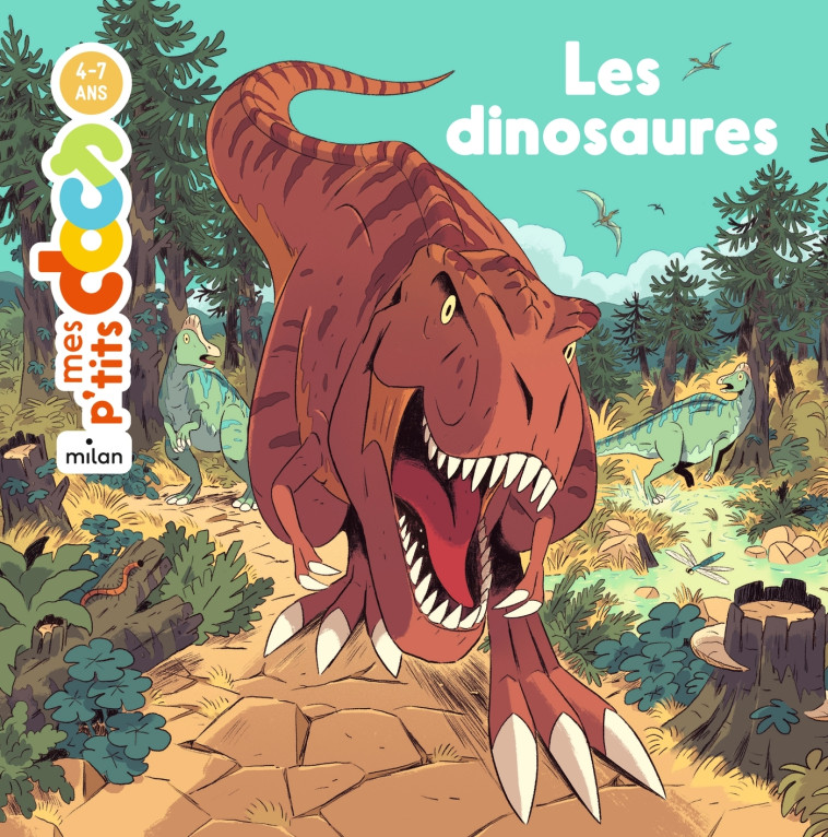 Les dinosaures - Stéphanie Ledu, Vincent Caut - MILAN