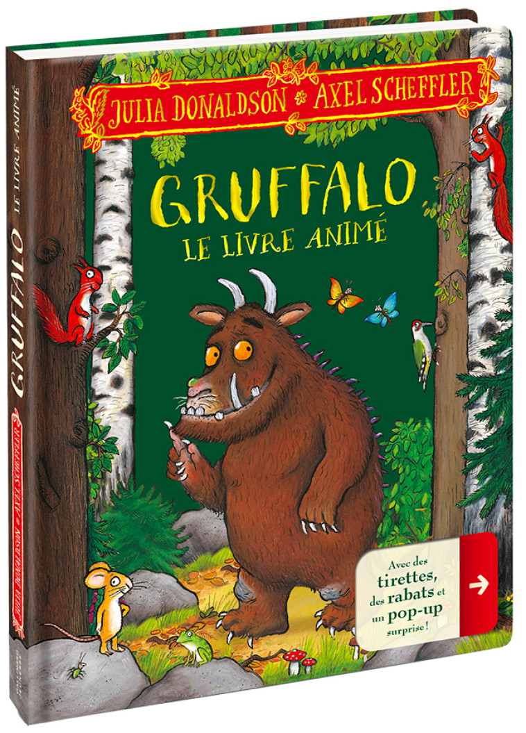 Gruffalo - Julia Donaldson, Axel Scheffler, Jean-François Ménard - GALLIMARD JEUNE