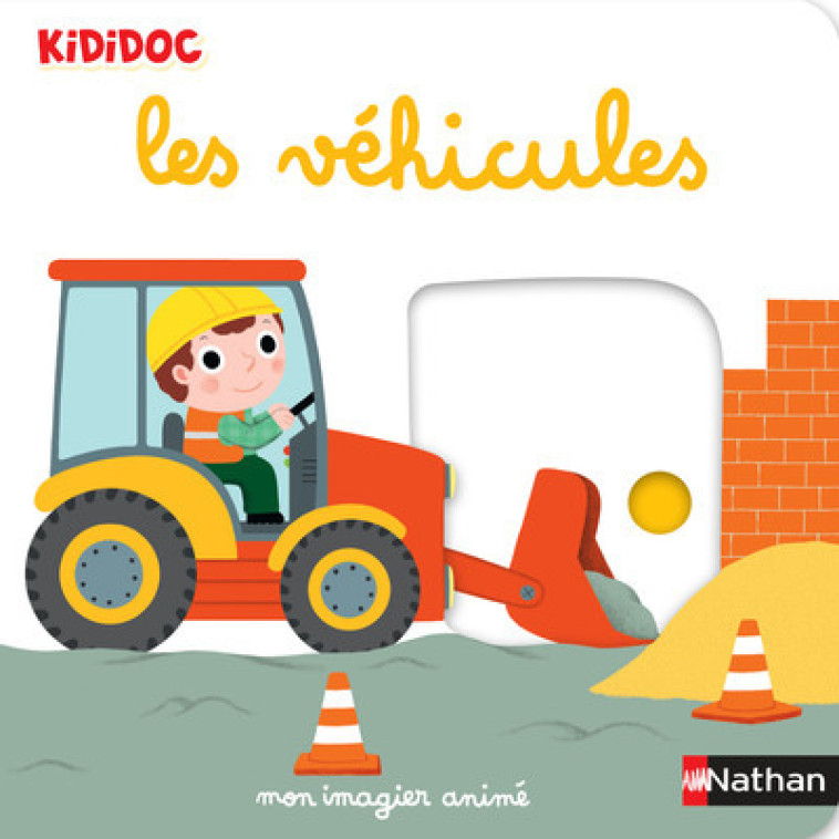 MON IMAGIER ANIME LES VEHICULES - Nathalie Choux - NATHAN