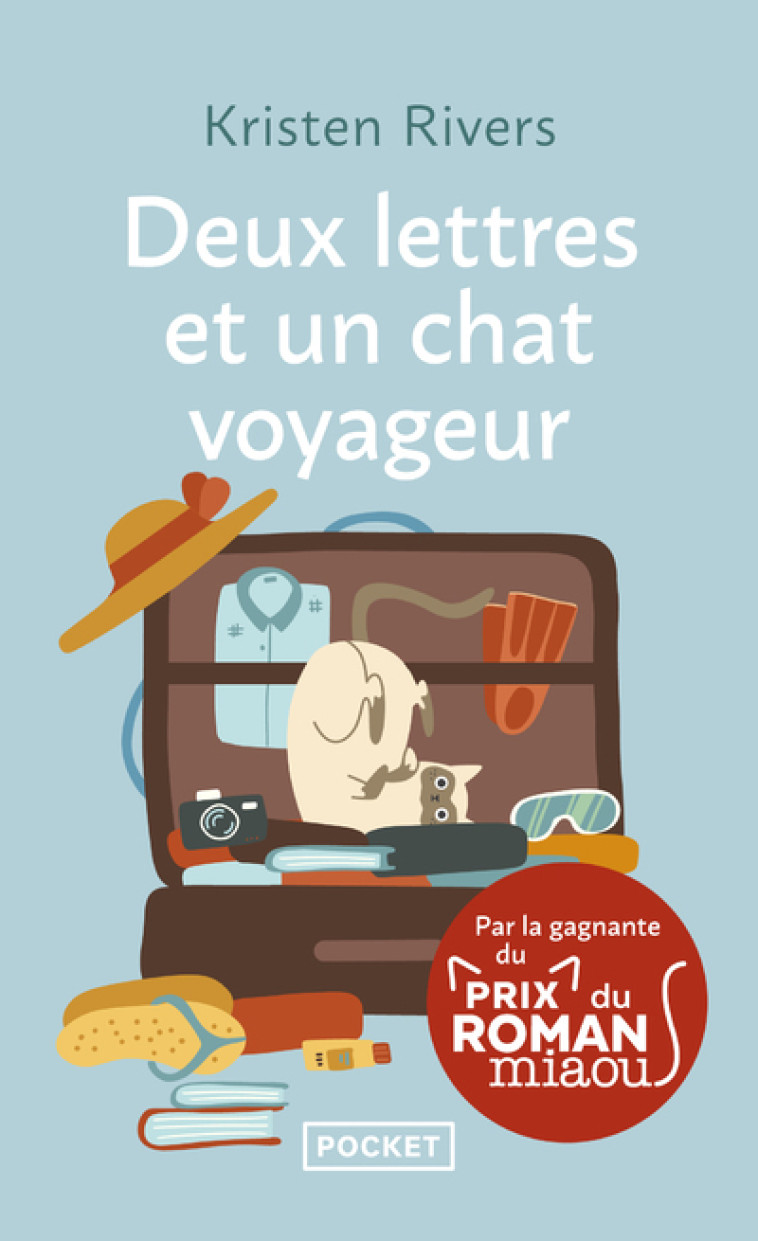 DEUX LETTRES ET UN CHAT VOYAGEUR - Kristen Rivers - POCKET