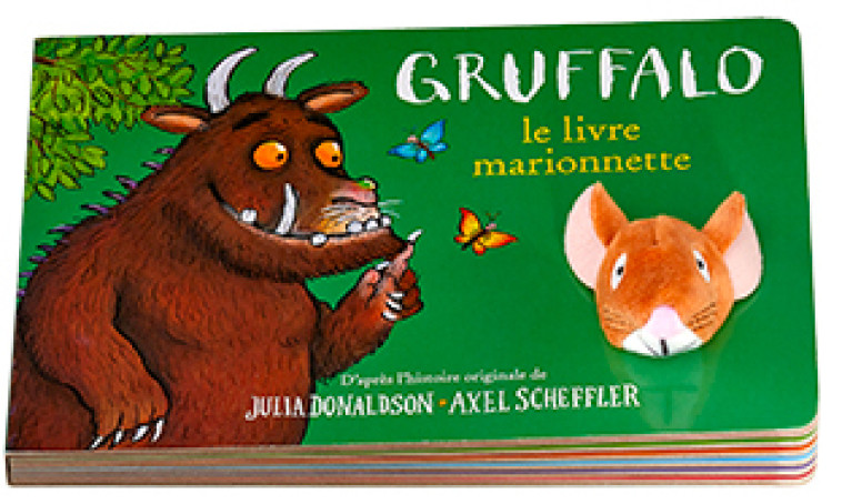 GRUFFALO, LE LIVRE MARIONNETTE - Julia Donaldson, Axel Scheffler,  Gallimard Jeunesse - GALLIMARD JEUNE