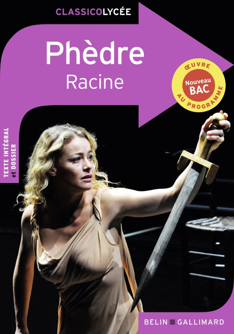 PHEDRE - Jean Racine - BELIN EDUCATION