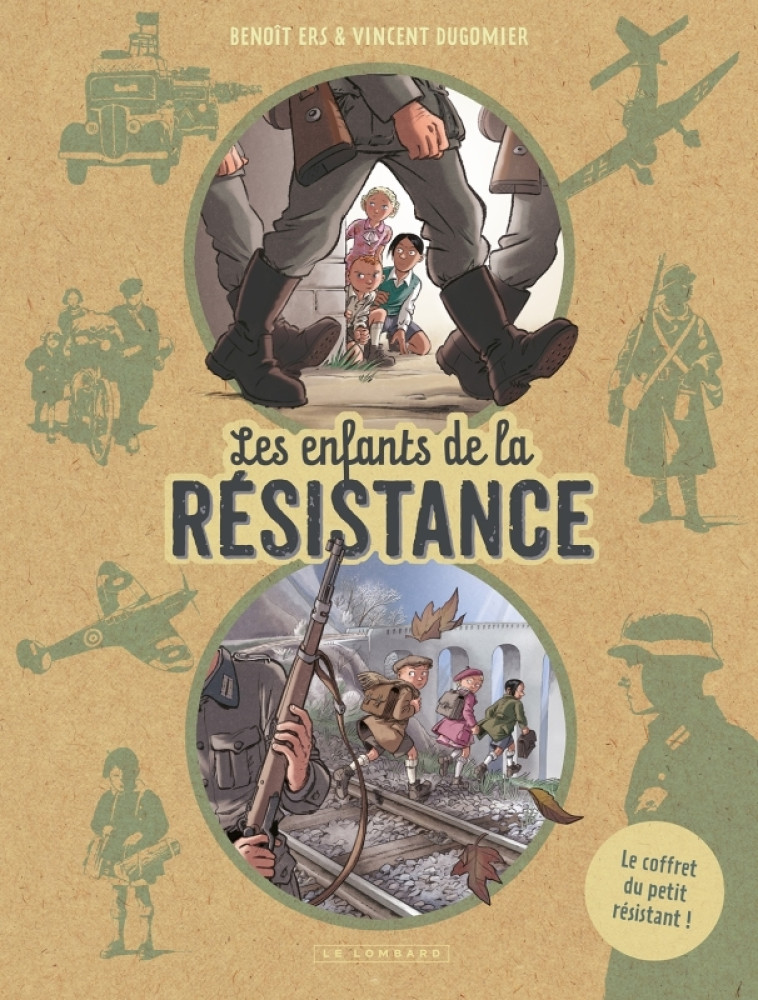 COFFRET LES ENFANTS DE LA RESISTANCE TOME 1 & 2 - XXX - LOMBARD