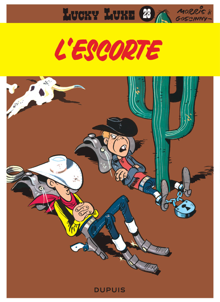 LUCKY LUKE - TOME 28 - L-ESCORTE - MORRIS MORRIS, Goscinny Goscinny,  MORRIS,  GOSCINNY - DUPUIS