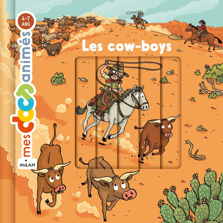 LES COW-BOYS - Stéphanie Ledu, Stéphane Frattini, Loïc Méhée - MILAN