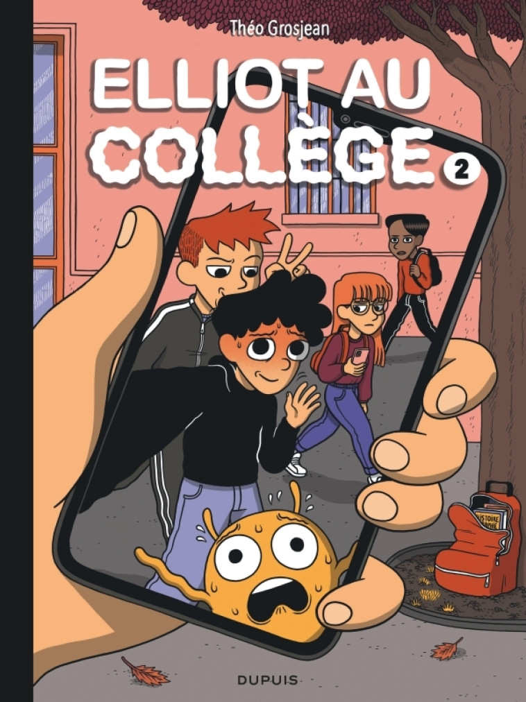 ELLIOT AU COLLEGE - TOME 2 - RESEAUX ET SENTIMENTS - Grosjean Théo Grosjean Théo - DUPUIS