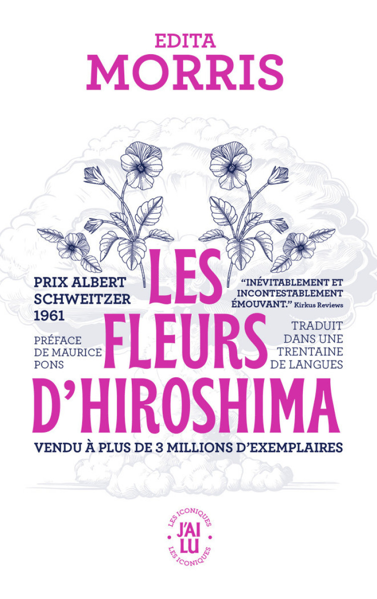 Les fleurs d'Hiroshima - Edita Morris, Maurice Pons, Suzanne Lipinska - J'AI LU