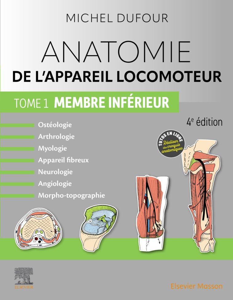 ANATOMIE DE L-APPAREIL LOCOMOTEUR - TOME 1. MEMBRE INFERIEUR - Michel Dufour - MASSON