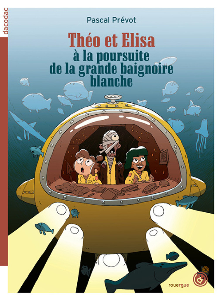 THEO ET ELISA A LA POURSUITE DE LA GRANDE BAIGNOIRE BLANCHE - ILLUSTRATIONS, NOIR ET BLANC - Pascal Prévot, Gaspard Sumeire - ROUERGUE