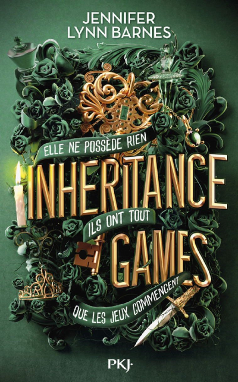 INHERITANCE GAMES - TOME 1 - VOL01 - Jennifer Lynn Barnes, Guillaume Fournier - POCKET JEUNESSE