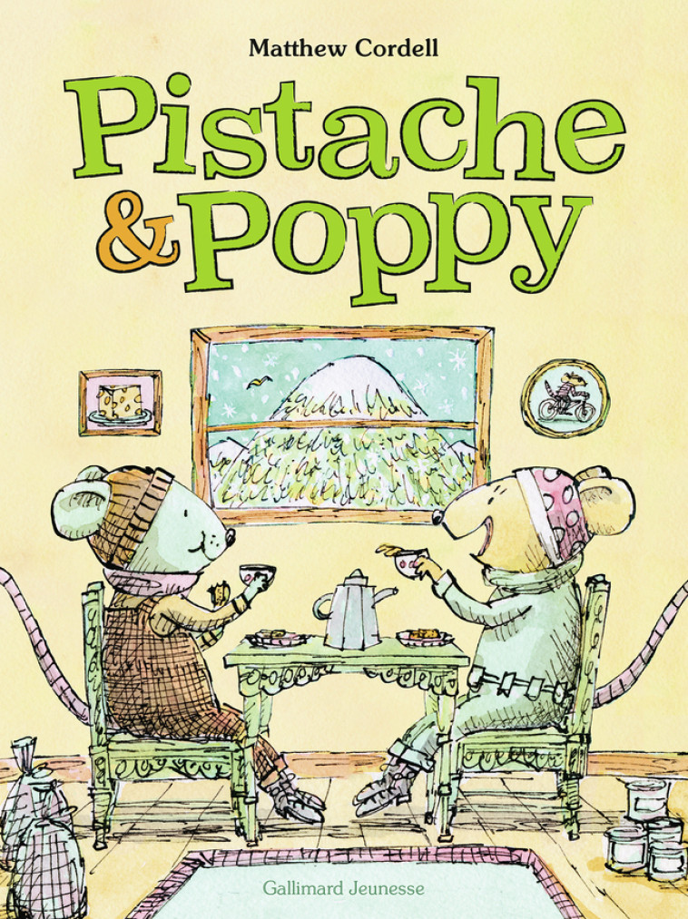 PISTACHE ET POPPY - Matthew Cordell, Vanessa Rubio-Barreau - GALLIMARD JEUNE