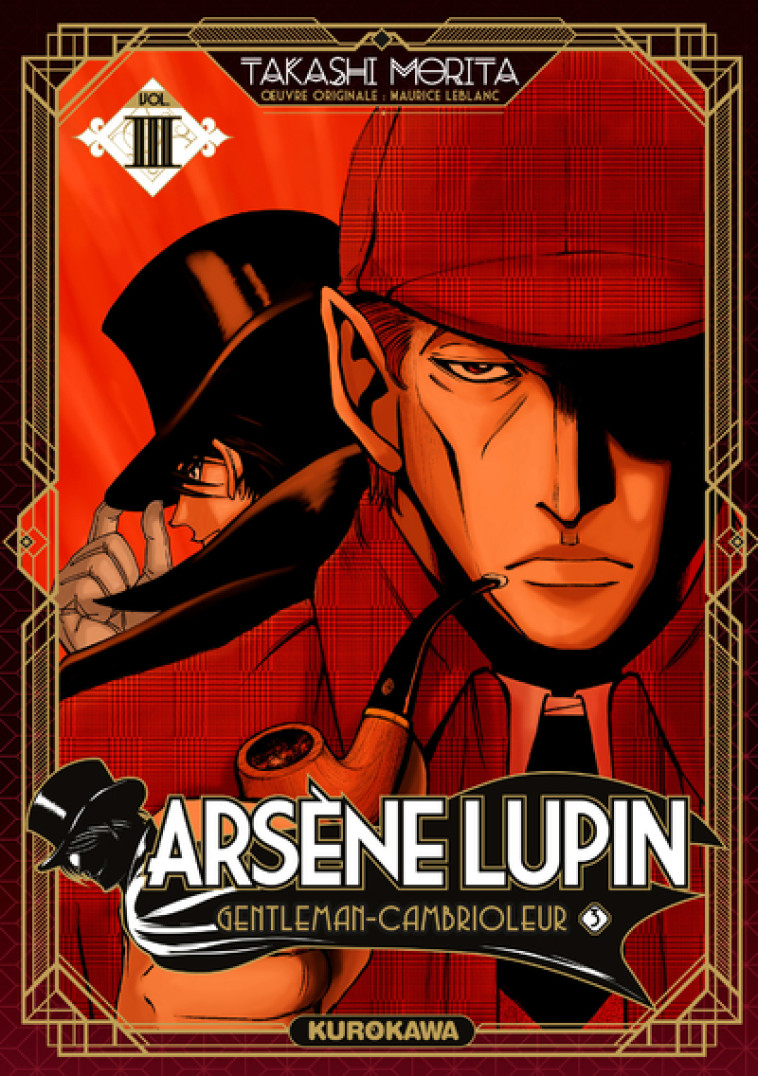 ARSENE LUPIN - TOME 3 - VOL03 - Maurice Leblanc, Takashi Morita, Fabien Nabhan - KUROKAWA