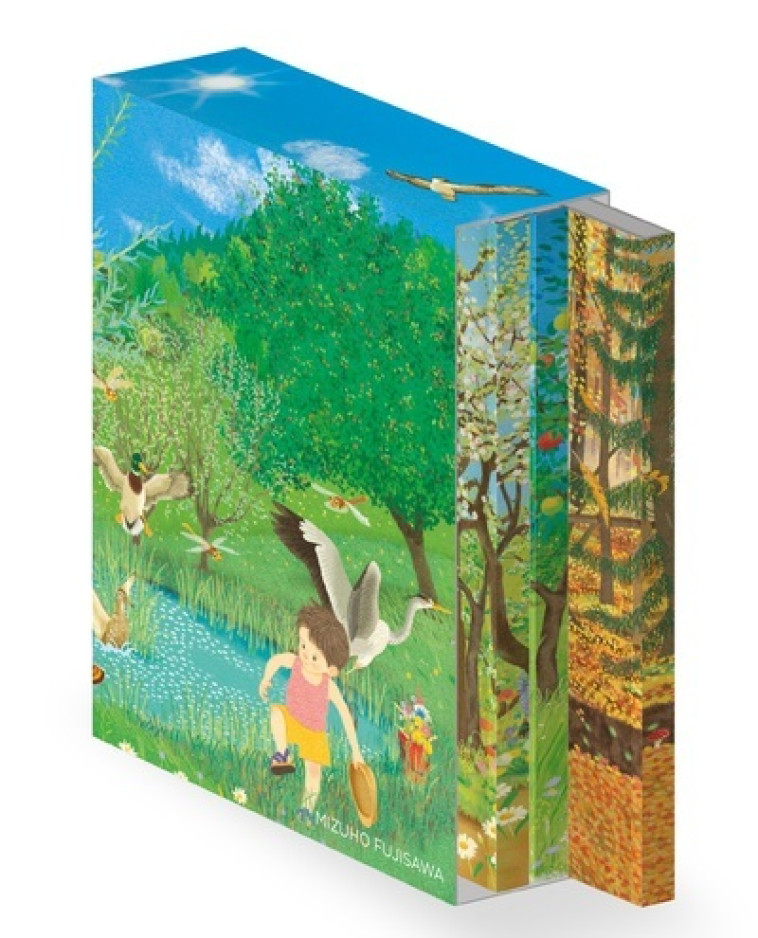 COFFRET LIVRES LEPORELLO DES 4 SAISONS - Mizuho Fujisawa - NATHAN