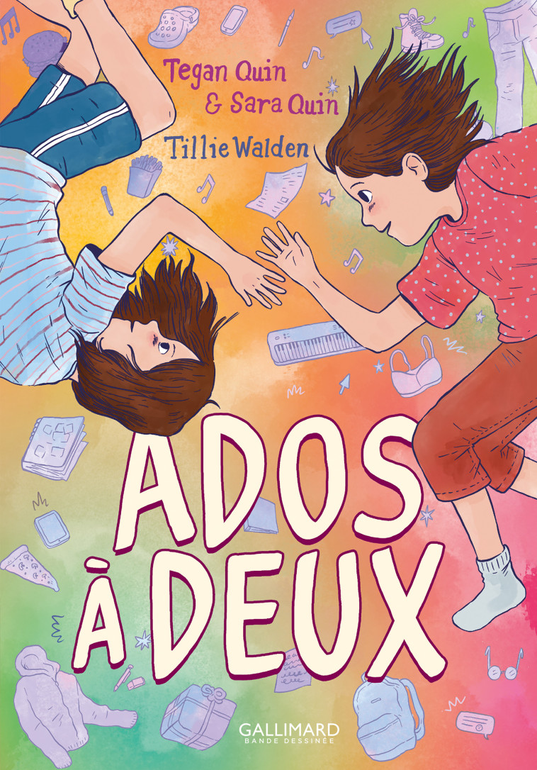 ADOS A DEUX - Tegan Quin, Sara Quin, Tillie Walden, Alice Marchand - GALLIMARD BD