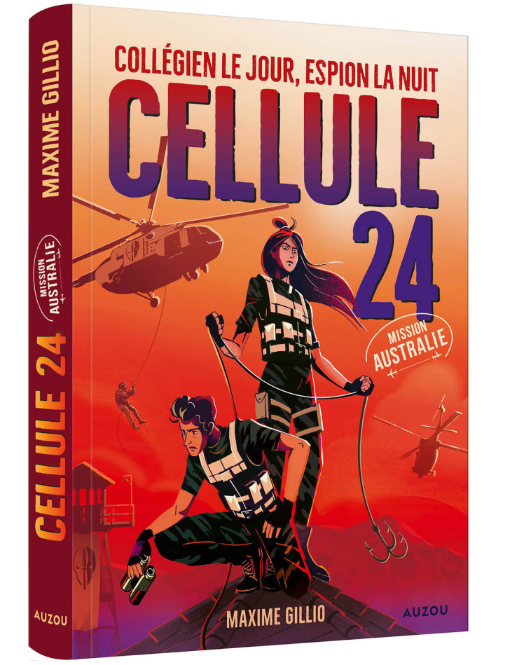 CELLULE 24 - T02 - CELLULE 24 - MISSION AUSTRALIE - Maxime Gillio, Lucas Durkheim - AUZOU