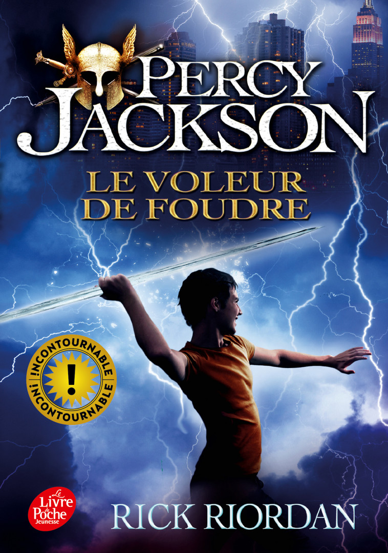 PERCY JACKSON T.1 : LE VOLEUR DE FOUDRE - Rick Riordan, Mona de Pracontal - POCHE JEUNESSE