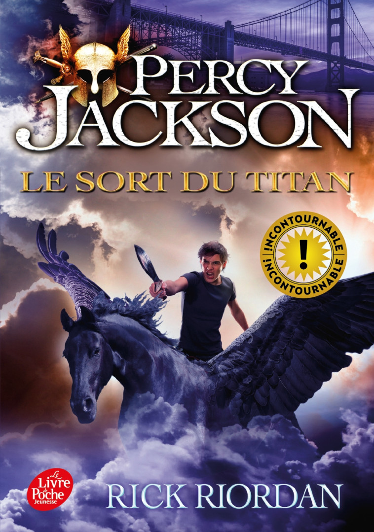 PERCY JACKSON - TOME 3 - LE SORT DU TITAN - Rick Riordan, Mona de Pracontal - POCHE JEUNESSE