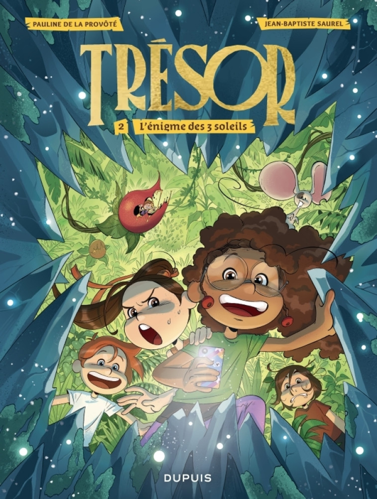 Trésor - Tome 2 - L'énigme des 3 soleils -  Saurel Jean-Baptiste - DUPUIS