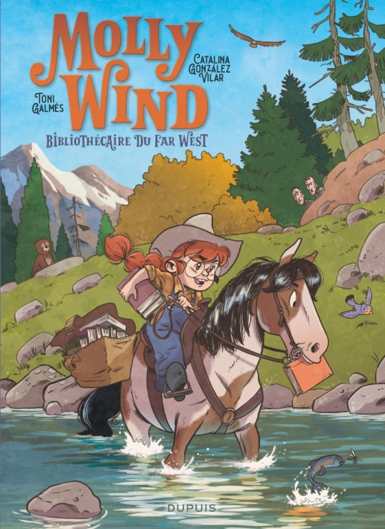 Molly Wind, bibliothécaire du Far West  - Tome 1 - Gonzalez Vilar Catalina Gonzalez Vilar Catalina, Galmés Toni Galmés Toni,  González Vilar Catalina,  Galmés Toni - DUPUIS