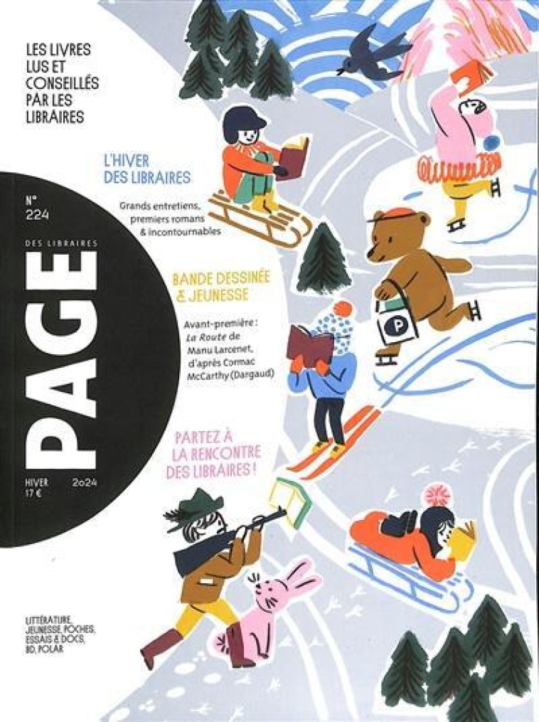 PAGE DES LIBRAIRES 224 - HIVER 2024 - COLLECTIF - PLR