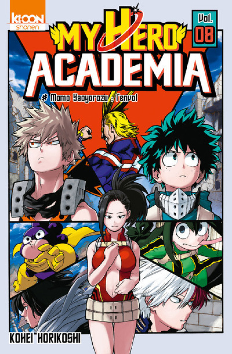 MY HERO ACADEMIA T08 - VOL08 - Kohei Horikoshi, David Le Quéré - KI-OON